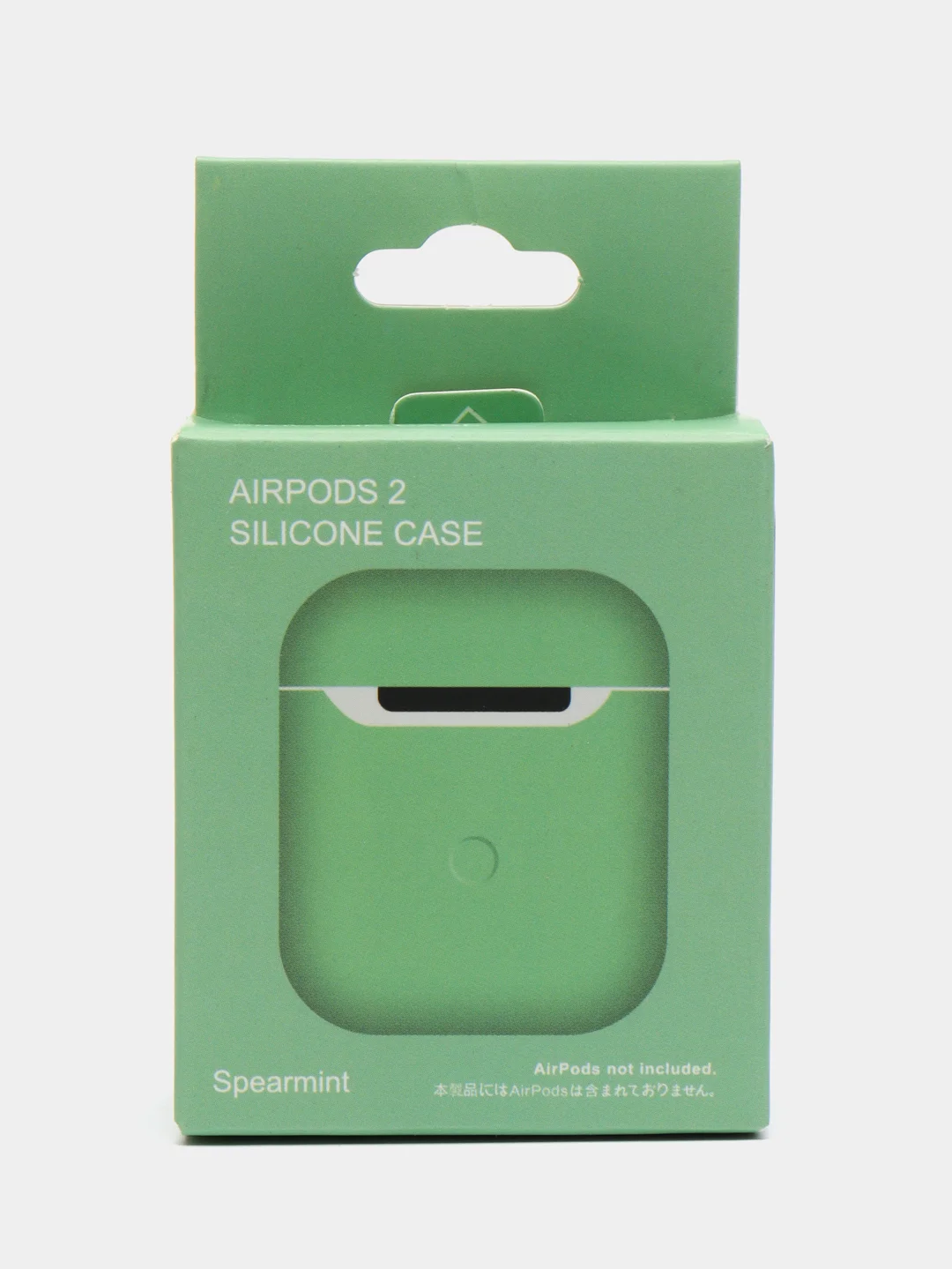 Лайм силиконовый чехол AA для наушников Apple Airpods 1/2