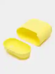 Лимонный силиконовый чехол AA для наушников Apple Airpods 1/2
