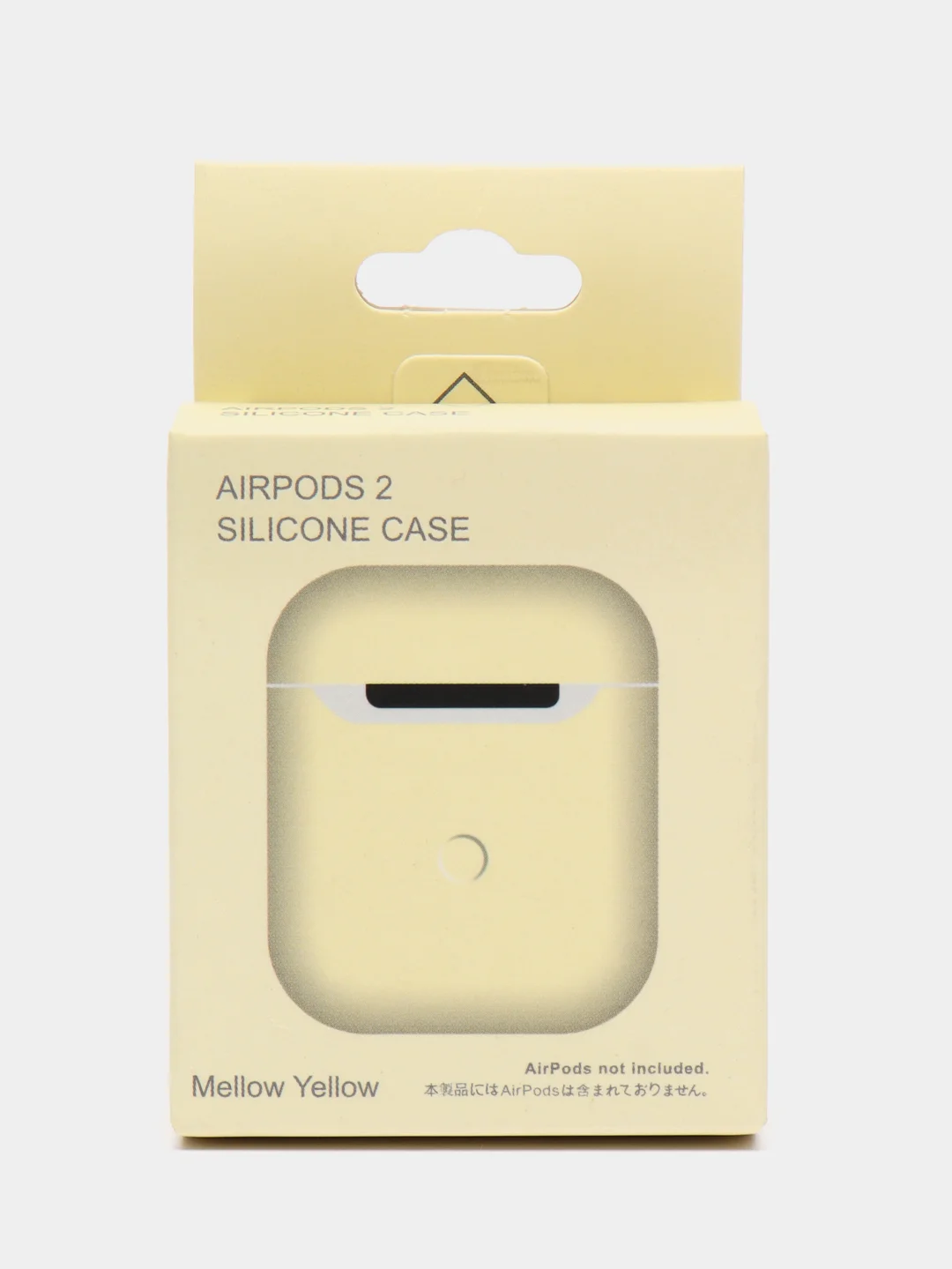 Лимонный силиконовый чехол AA для наушников Apple Airpods 1/2