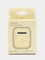 Лимонный силиконовый чехол AA для наушников Apple Airpods 1/2