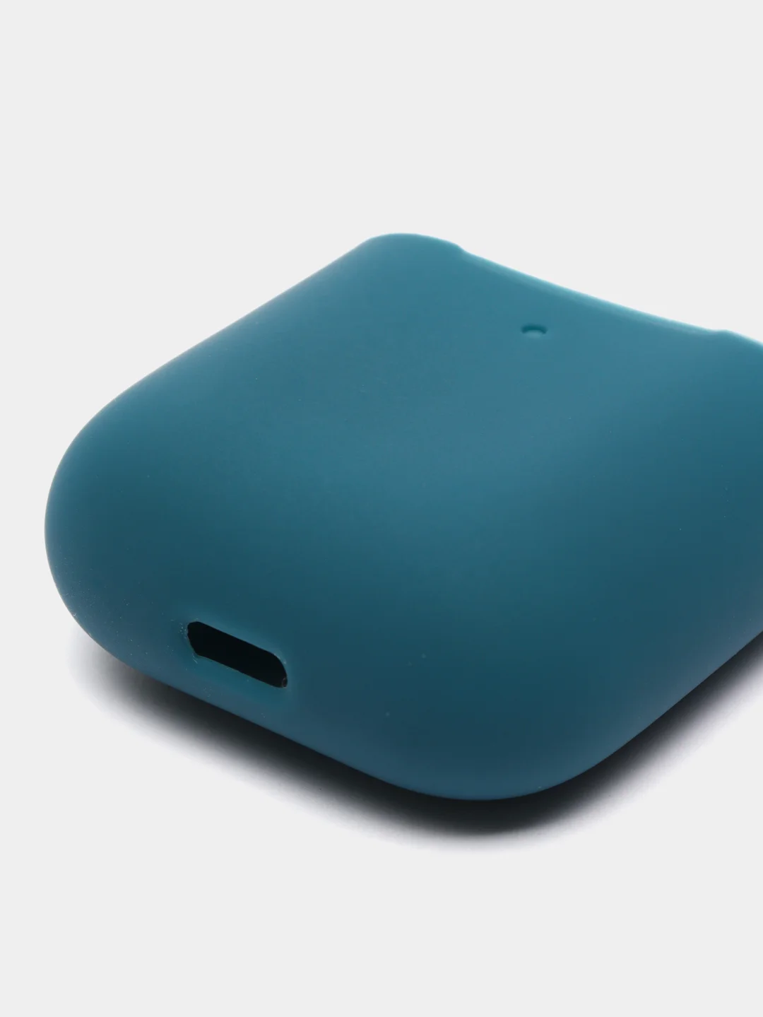 Темно-синий силиконовый чехол AA для наушников Apple Airpods 1/2