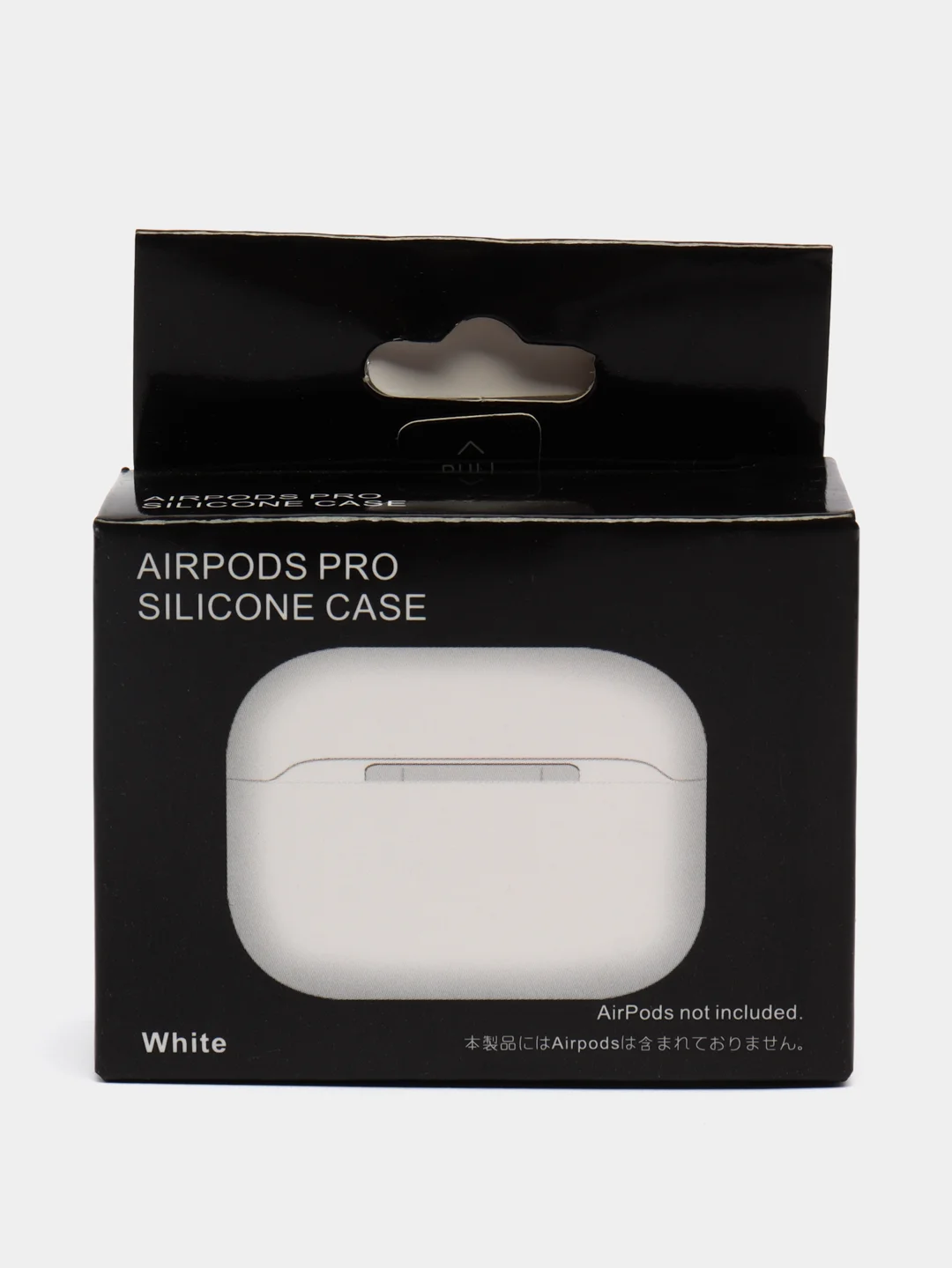 Белый силиконовый чехол BB для наушников Apple Airpods Pro 1/2