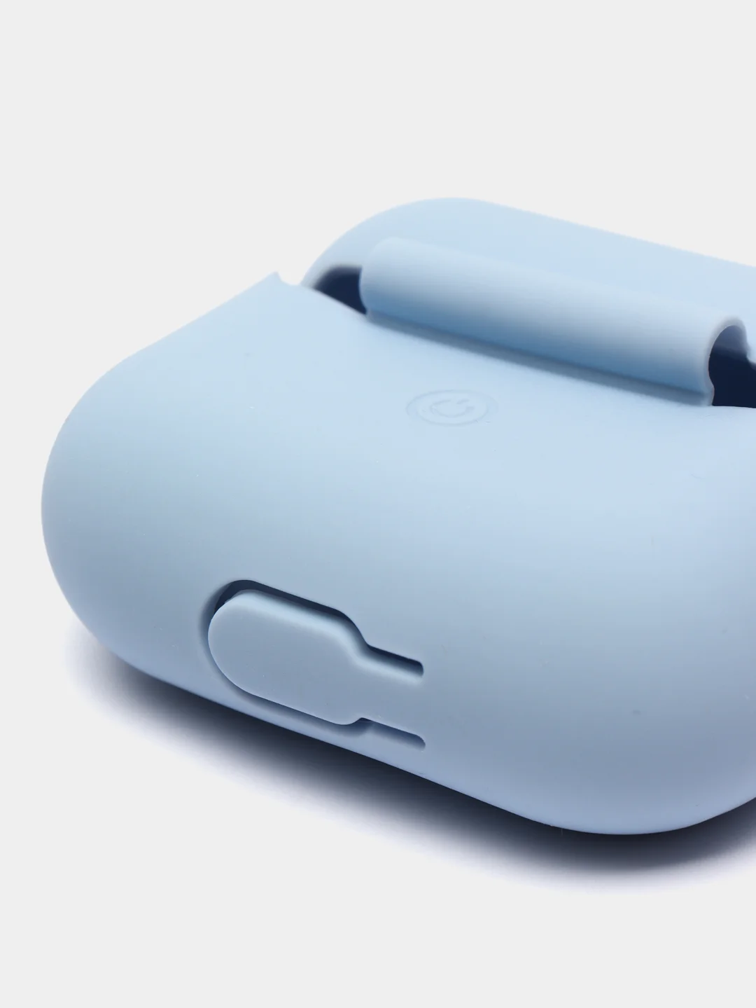 Светло-синий силиконовый чехол BB для наушников Apple Airpods Pro 1/2