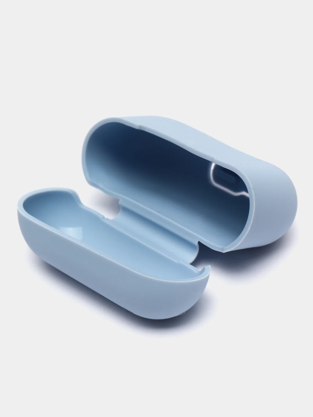 Светло-синий силиконовый чехол BB для наушников Apple Airpods Pro 1/2