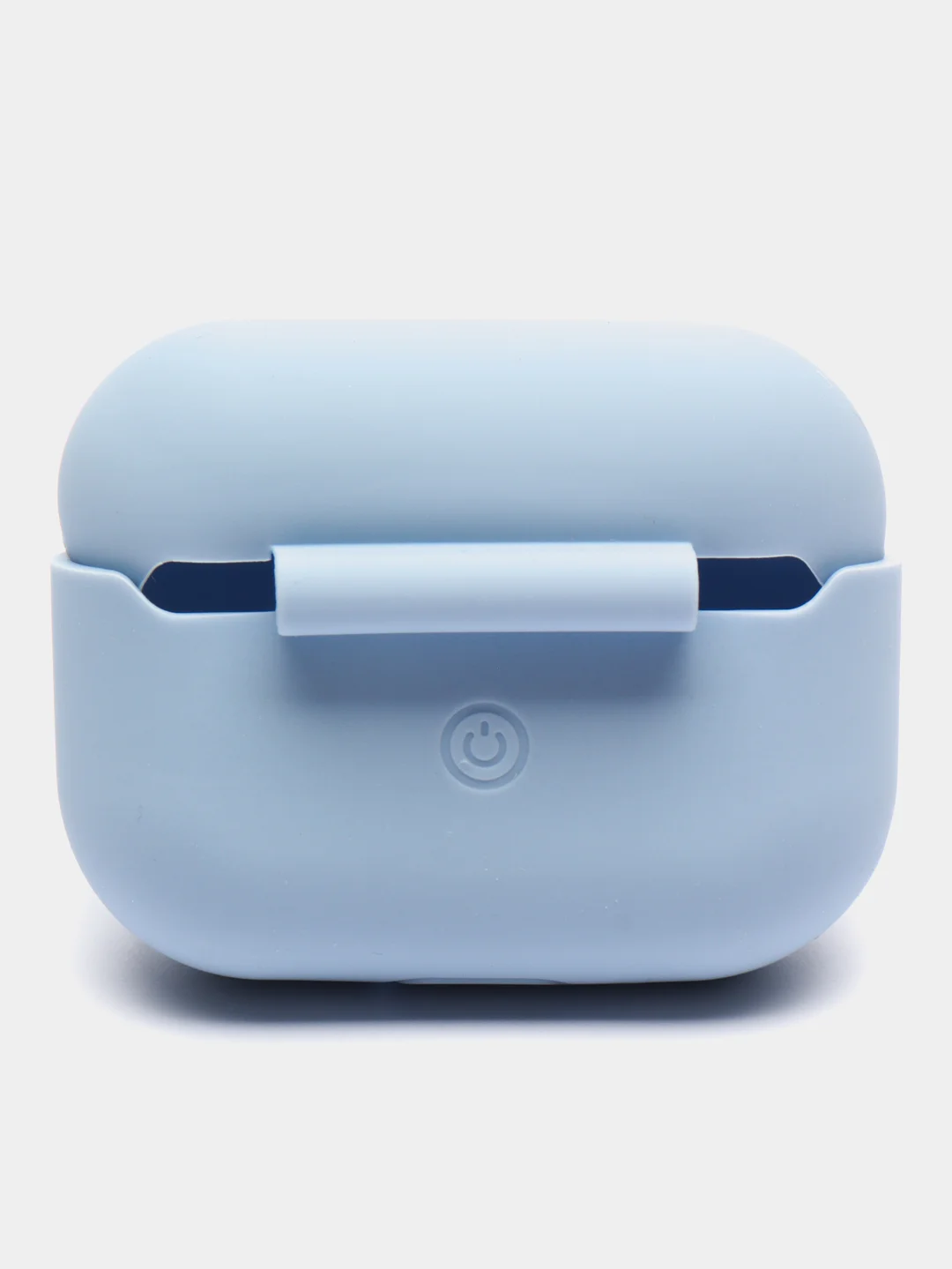 Светло-синий силиконовый чехол BB для наушников Apple Airpods Pro 1/2