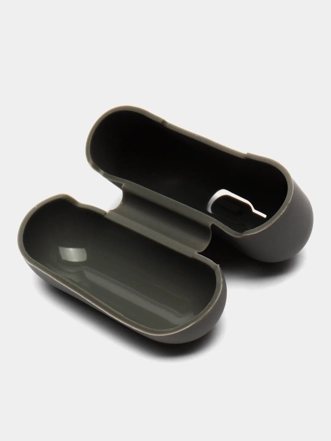 Угольный силиконовый чехол BB для наушников Apple Airpods Pro 1/2
