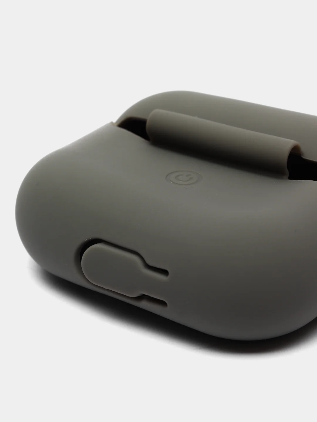 Угольный силиконовый чехол BB для наушников Apple Airpods Pro 1/2