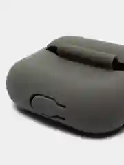 Угольный силиконовый чехол BB для наушников Apple Airpods Pro 1/2