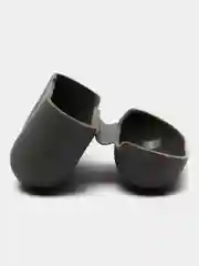 Угольный силиконовый чехол BB для наушников Apple Airpods Pro 1/2