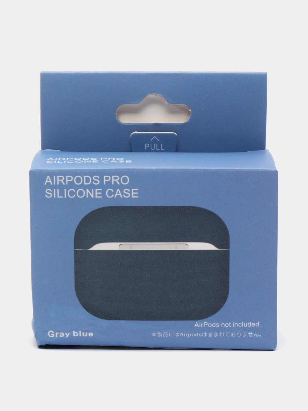 Светло-синий силиконовый чехол BB для наушников Apple Airpods Pro 1/2