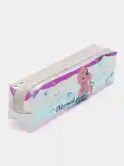 Ледяной пенал школьный,зеркальный