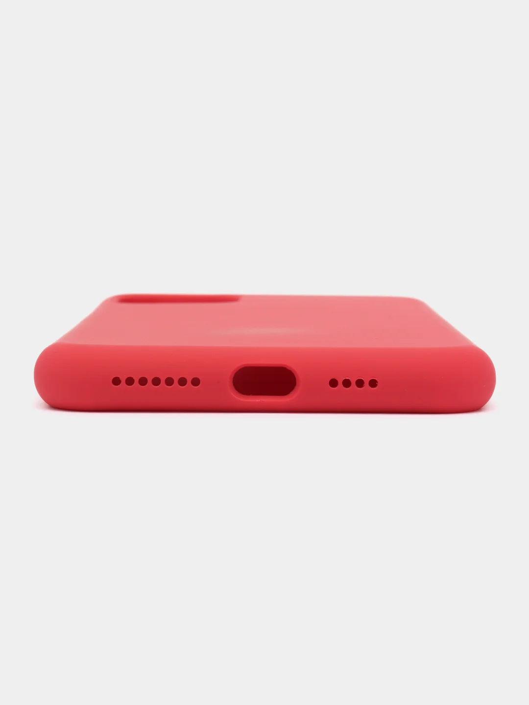 Красный чехол силиконовый для iPhone 11 Pro Max, liquid, накладка, бампер красный