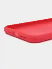 Красный чехол силиконовый для iPhone 11 Pro Max, liquid, накладка, бампер красный