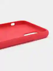 Красный чехол силиконовый для iPhone 11 Pro Max, liquid, накладка, бампер красный