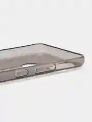 Тёмно-серый чехол силиконовый для Realme C21, накладка, бампер прозрачный затемненный RedLine