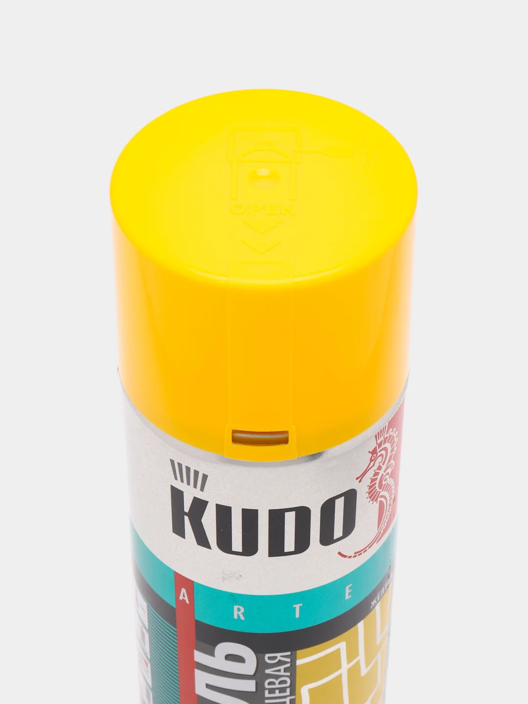 Желтый краска - спрей универсальная KUDO, аэрозоль