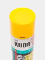 Желтый краска - спрей универсальная KUDO, аэрозоль