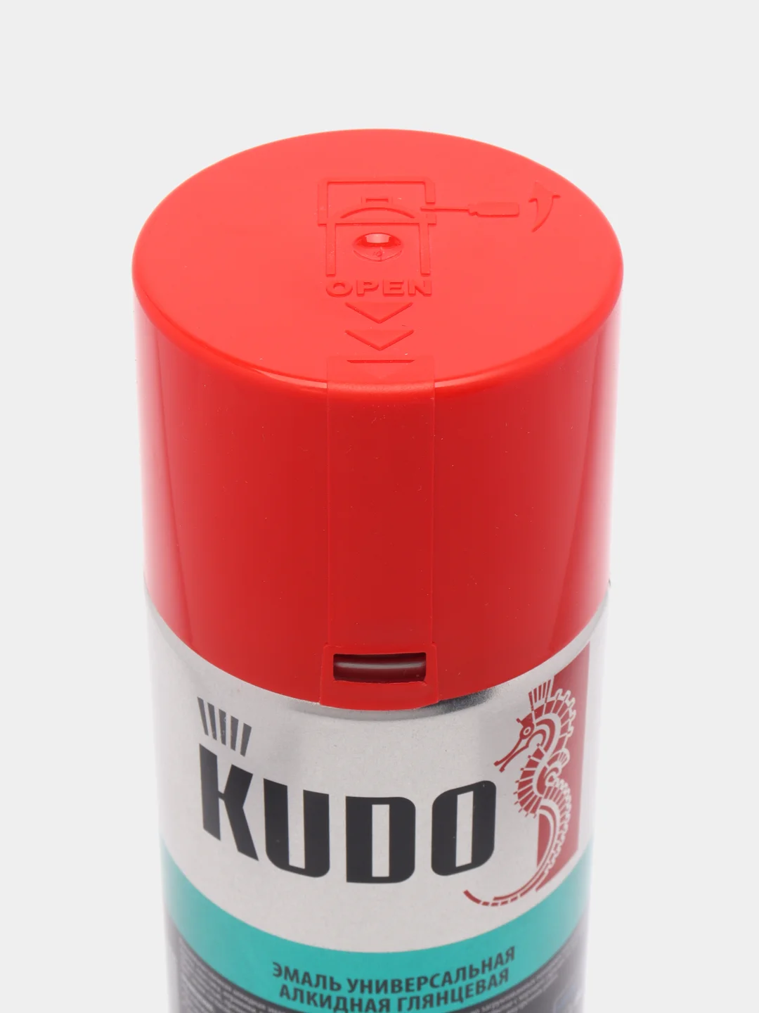 Красный краска - спрей универсальная KUDO, аэрозоль