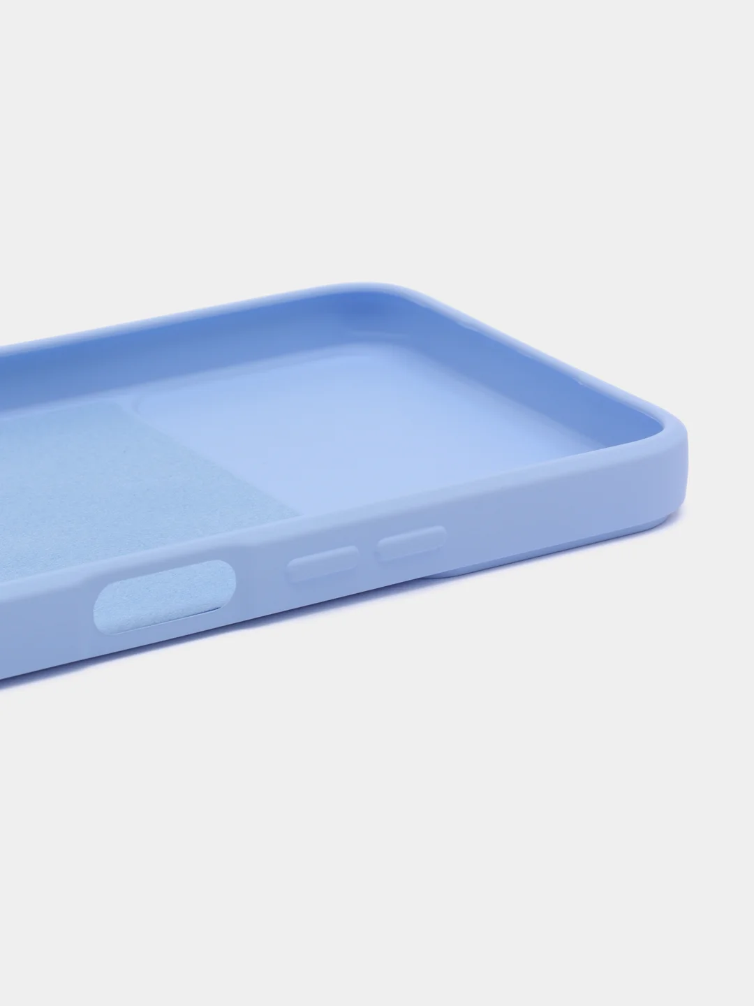 Голубой чехол силиконовый для Tecno Spark 8P Microfiber, бампер, голубой, красный, синий, Borasco