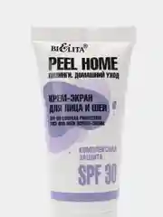 Крем-экран для лица и шеи "Комплексная защита" SPF 30 Peel Home Белита, 30 мл
