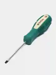Набор отверток, 4 шт: SL4х75/SL5х100/PH1х75/PH2х100, "Волат" двухкомп. рукоятка Anti-Slip)