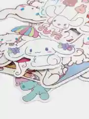 Желтый наклейки для стикербомбинга, Kuromi, Melody, Hello Kitty, Sinnamoroll. Стикерпак, Куроми