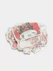 Аметистовый наклейки для стикербомбинга, Kuromi, Melody, Hello Kitty, Sinnamoroll. Стикерпак, Куроми