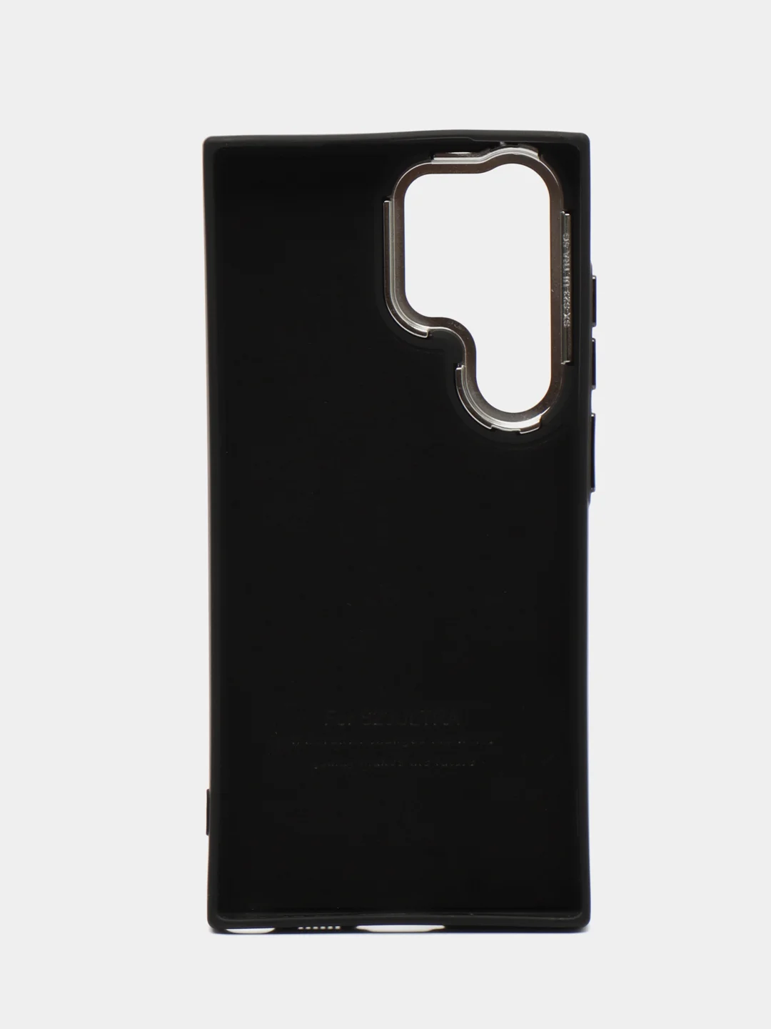 Пурпурный чехол Samsung Galaxy S23 Ultra / Самсунг С23 Ультра плотный, с рисунком и мягким подкладом