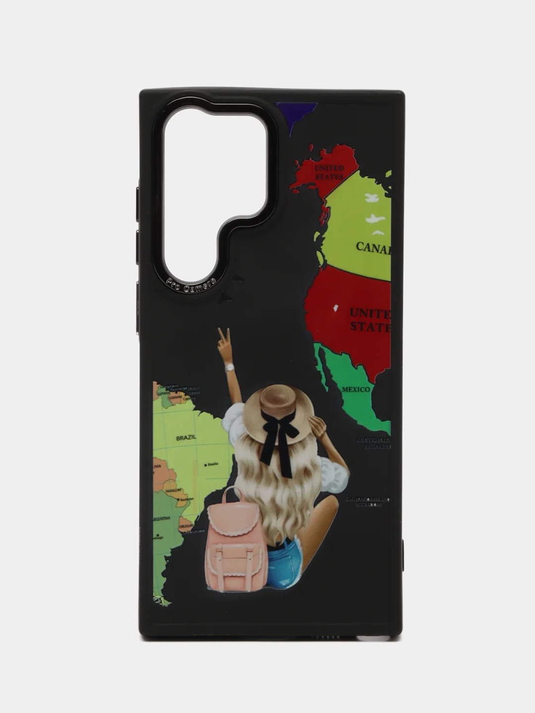 Карамельный чехол Samsung Galaxy S23 Ultra / Самсунг С23 Ультра плотный, с рисунком и мягким подкладом