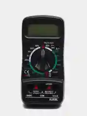 Черный цифровой мультиметр XL830L с функцией прозвонки и подсветкой экрана