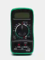 Зеленый цифровой мультиметр XL830L с функцией прозвонки и подсветкой экрана