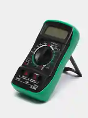 Зеленый цифровой мультиметр XL830L с функцией прозвонки и подсветкой экрана