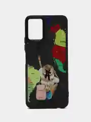 Карамельный чехол Tecno Spark 9 Pro / Техно Спарк 9 Про плотный, с рисунком и мягким подкладом