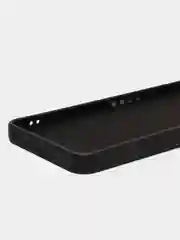 Черный чехол Realme C35 / Реалми С35 плотный, с рисунком и мягким подкладом