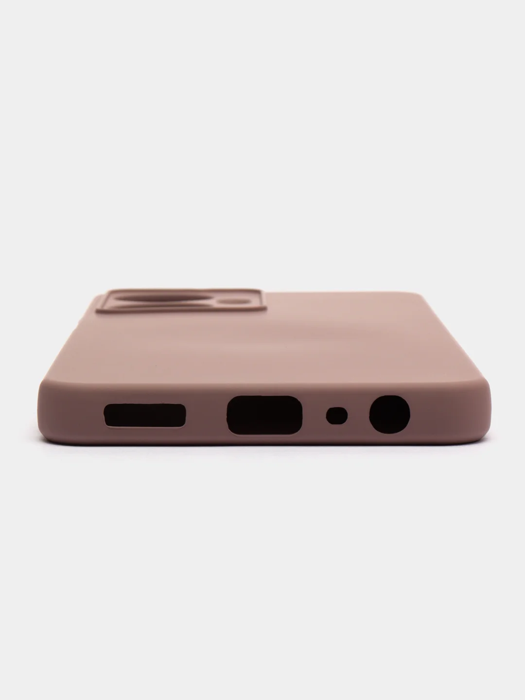 Бежевый меланж чехол силиконовый для Realme C55 / Реалми С55 Silicone Cover