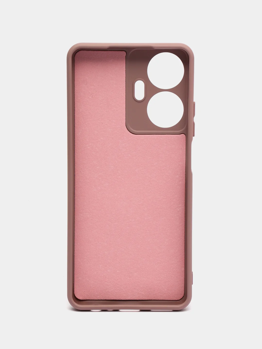 Бежевый меланж чехол силиконовый для Realme C55 / Реалми С55 Silicone Cover