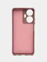 Бежевый меланж чехол силиконовый для Realme C55 / Реалми С55 Silicone Cover