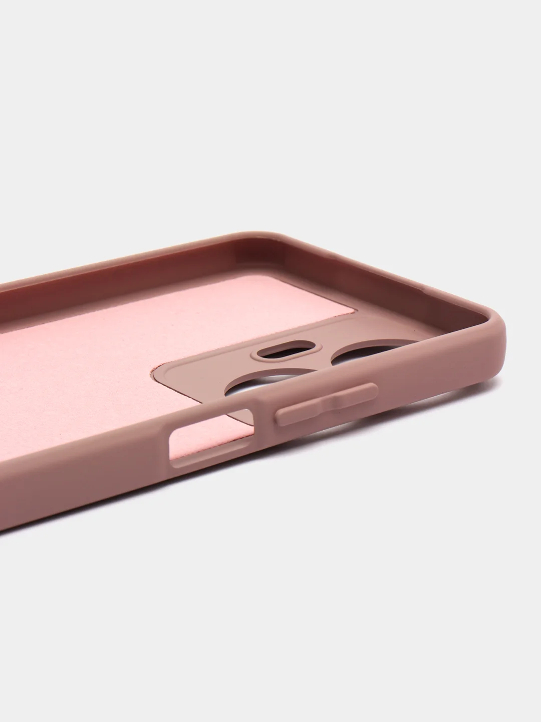 Бежевый меланж чехол силиконовый для Realme C55 / Реалми С55 Silicone Cover
