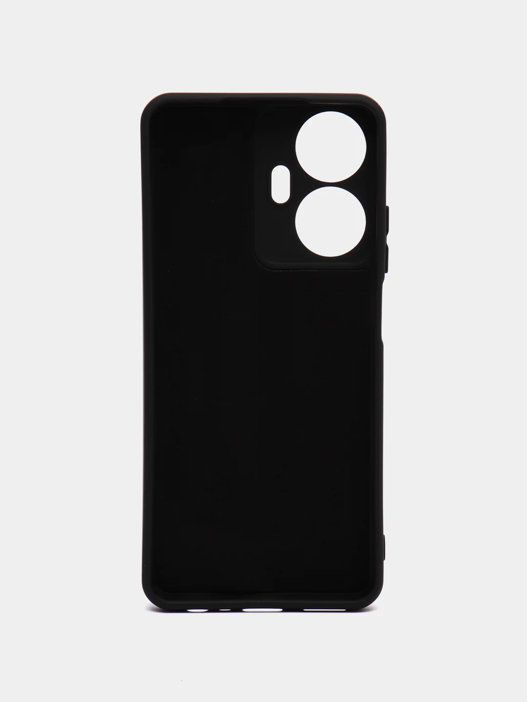 Черный чехол силиконовый для Realme C55 / Реалми С55 Silicone Cover