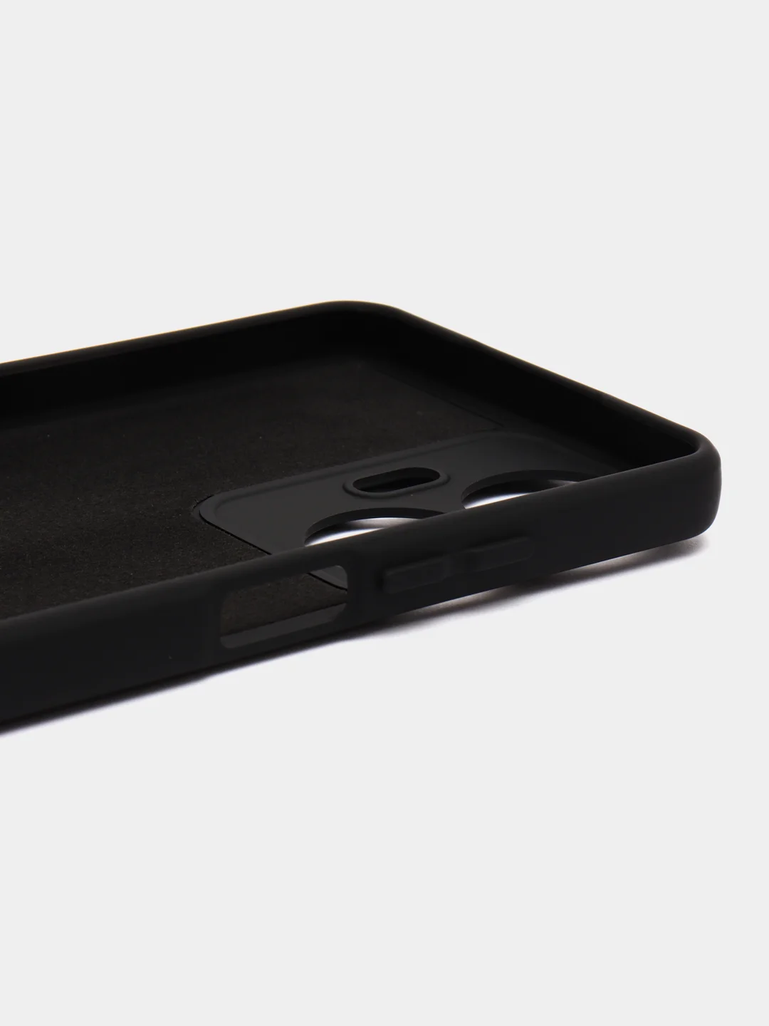 Черный чехол силиконовый для Realme C55 / Реалми С55 Silicone Cover