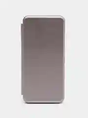 Серебряный чехол-книжка для Xiaomi Poco X5 (Сяоми Поко Х5)