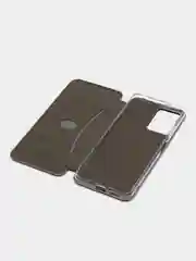 Серебряный чехол-книжка для Xiaomi Poco X5 (Сяоми Поко Х5)