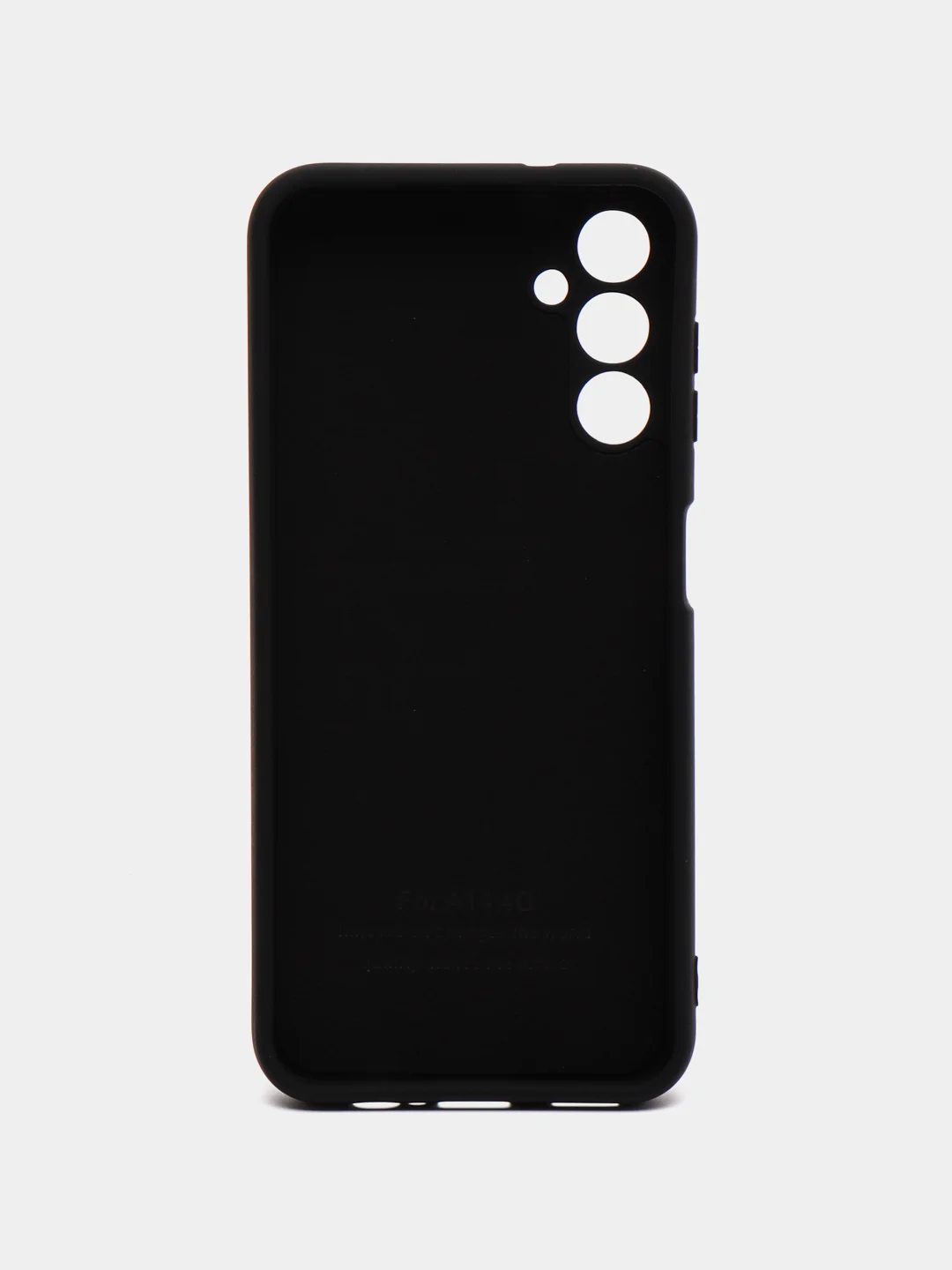 Черный чехол силиконовый для Samsung Galaxy A14 (Самсунг Галакси А14 Silicone Cover)