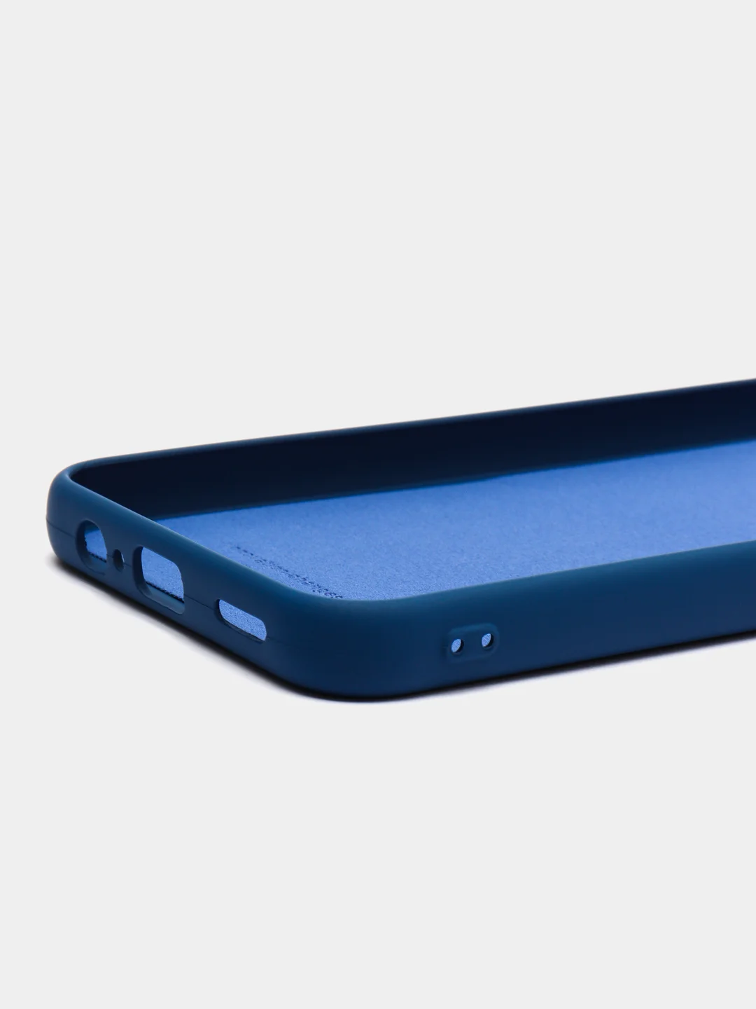 Синий чехол силиконовый для Samsung Galaxy A14 (Самсунг Галакси А14 Silicone Cover)