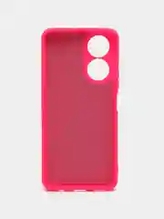 Тёмно-розовый чехол силиконовый для Huawei Honor X7 / Хуавей Хонор Х7 Silicone Cover