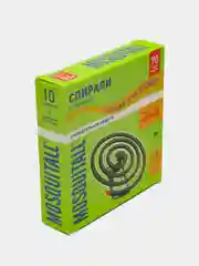 Спирали от комаров MOSQUITALL, 10 шт с подставкой