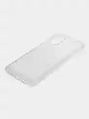 Прозрачный чехол силиконовый для Samsung Galaxy A71 накладка бампер черный / прозрачный Araree