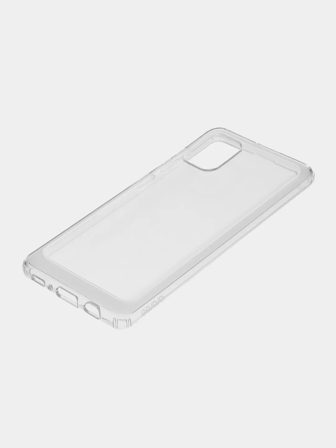 Прозрачный чехол силиконовый для Samsung A31 накладка, плотный бампер, прозрачный Araree A Cover