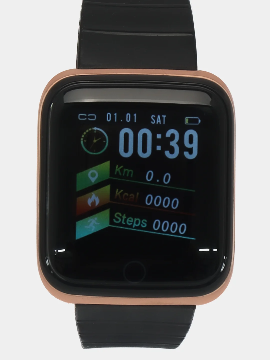 Серебряный наручные смарт часы, Smart Watch Lige BW0063 в подарочной упаковке