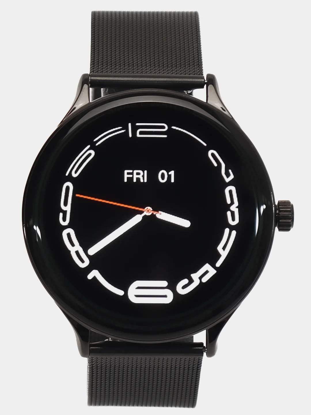 Черный наручные смарт часы, Smart Watch Lige BW0172 в подарочной упаковке